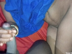 Anjali's wild night of pleasure with her brother-in-law on the couch