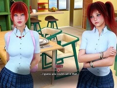 Porn game, pc game, teenager