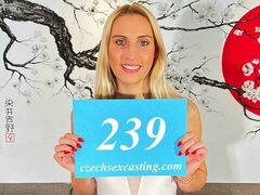 Sexy blonde darling is waiting for call