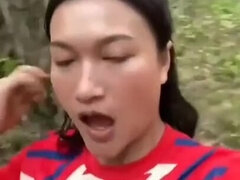 Enthousiasteling, Aziatisch, Pijpbeurt, Bruinharig, Lul, Hardcore, Hd, Huisgemaakt