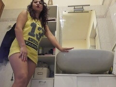 Leie, Bad, Masturbation, Reif, Milf, Mutti, Pissen, Muschi