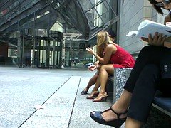 Amateur, Incroyable, Blonde, Pieds, Fétiche des pieds, De plein air, Voyeur