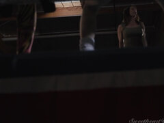 Cunnilingus, Rubia, Gimnasio, Besar, Lesbiana, Lamidas, Coño, Lucha