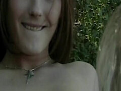 Tetas grandes, Morena, Masaje, Masturbación, Desnudo, Al aire libre, Coño, Tetas