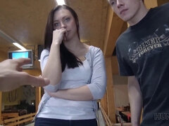 In den arsch, Blondine, Vollbusig, Gehörnter ehemann, Spiele, Hardcore, Hd, Teen in den arsch