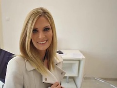Anal, Blonde, Sucer une bite, Tir de sperme, Doigter, Branlette thaïlandaise, Hard, Pov