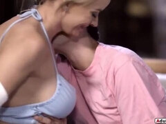 フェラチオ, イマラチオ, 家族, ハードコア, キス, 淫乱熟女, 小柄, 義母