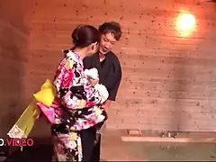 素人, アジア人, 美人, フェラチオ, 茶髪の, 中出し, 熟年, 叫ぶ