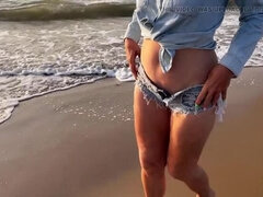 Enthousiasteling, Dominante vrouw, Hardcore, Nudist, Buiten, Openbaar, Slet, Vrouw