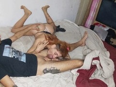 Amateur, Culo grande, Pareja, Casero, Sorpresa, Tatuaje