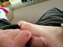 Ноги, Домашнее видео, Мастурбация