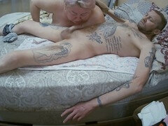 素人, フェラチオ, イく瞬間, 入門, 母, ロシア人, 義母, フェラする