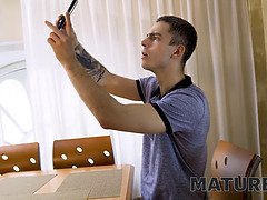 Porn actress moans with pleasure being banged by her stepson