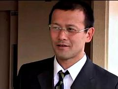 アジア人, 浮気者, 旦那, 日本人, 淫乱熟女, ヤリマン, オッパイの, 妻