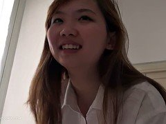 18 años, Asombroso, Asiático, Tetona, Linda, Novia, Natural, Adolescente