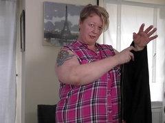 Belle grosse femme bgf, Gros cul, Gros seins, Britannique, Femme au foyer, Masturbation, Solo, Jouets