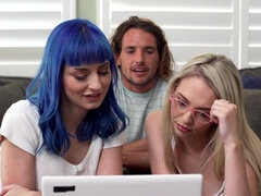 デカパイ, フェラチオ, 女, 手コキする, ハードコア, オーガズム, ハメ撮り, ティーン