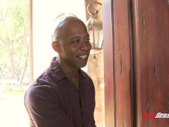 Grosse titten, Blondine, Blasen, Schwanz, Hardcore, Hd, Interrassisch, Mutti