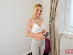 Amateur, Blonde, Plantureuse, Gym, Hard, Fille latino, Espagnole, Étudiant