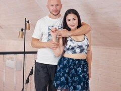 デカ尻, デカチン, デカパイ, フェラチオ, 茶髪の, バック