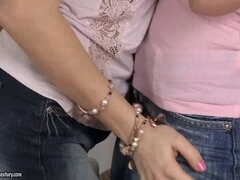 Taissia Shanti and Aruna Aghora go wild with pussy licking and ass fingering