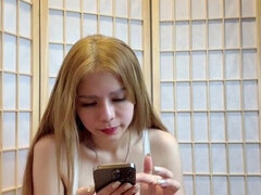 Enthousiasteling, Aziatisch, Lieveling, Huisgemaakt, Thais, Tieten likken