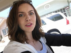 デカチン, フェラチオ, 茶髪の, バック, 毛深い, 自然山雀, ハメ撮り, オッパイの