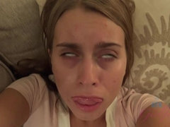 Amateur, Sucer une bite, Éjaculation interne, Petite amie, Pov, Chatte, Nénés