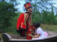 18 jaar, Anaal, Grote lul, Pijpbeurt, Hondjeshouding, Buiten, Tiener, Tieten likken