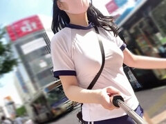 巨大, オナニー, アウトドア, 公共, オッパイの, おもちゃ