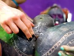 Amateur, Anal, Pénétrer avec le poing, Allemand, Hd, Tatouage, Plan cul à trois, Nénés