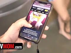 お尻, 黒人, フェラチオ, コンドーム, イく瞬間, 異人種間, 息子, オッパイの