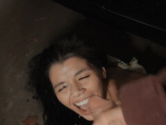 Gros cul, Sucer une bite, En levrette, Hd, Seins naturels, De plein air, Pov, Nénés