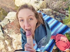 Amateur, Gros seins, Blonde, Sucer une bite, Fait maison, Seins naturels, Public, Nénés