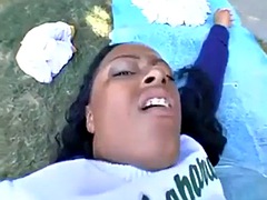 Tetas grandes, Negro, Animadora, Ébano, Interracial, Madres para coger