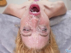 Chambre à dormir, Grosse bite, Blonde, Mignonne, Hard, Lingerie, Adolescente, Pute