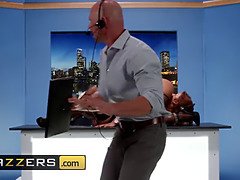 デカチン, デカパイ, ブロンド, フェラチオ, イマラチオ, 女 人男 人, Hd, 淫乱熟女