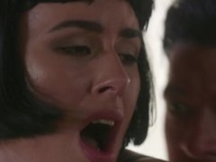 Bdsm, Big tits, Brunette, Facial, Pussy