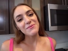 18 ans, Cul, Gros cul, Sucer une bite, Culottes ou slips, Chatte, Chevaucher, Adolescente