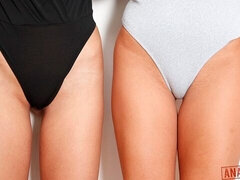 デカチン, ブロンド, バック, キス, 淫乱熟女, 剃毛, ガリガリ, ティーン