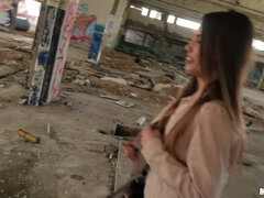 Amateur, Americano, Chica, Europeo, Tetas naturales, Al aire libre, Realidad, Tetas