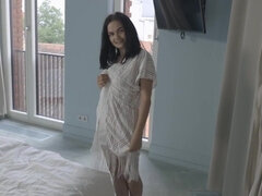 Geweldig, Kont, Pijpbeurt, Bruinharig, Sperma shot, Hondjeshouding, Gezichtspunt, Tiener