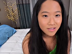 Asiatique, Grosse bite, Hard, Culottes ou slips, Séduite, Tabou, Adolescente, Nénés