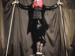 Amarrada, Linda, Polla, Atragantadas, Gotica, Natural, Orgasmo, Tetas