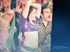 Sexy navel queen Kareena Kapoor moans with cumshot