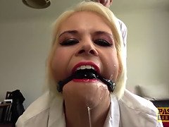 Садо мазо, Бондаж, Британки, Семяизвержение, Доминирование, Фетиш, Зрелые, Порка