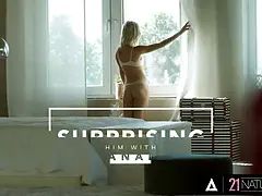 Blondine, Spermaladung, Kehlenfick, Hundestellung, Erstes mal, Küssen, Arsch lecken, Titten