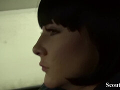 18 años, Polla, Sexo duro, Al aire libre, Público, Realidad, Flaco, Tetas