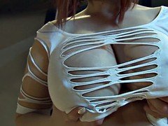 Gros seins, Plantureuse, Mamelons, Rousse roux, Nénés