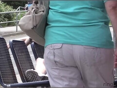 Cul, Innocente, Public, Chatte, Solo, Adolescente, Nénés, Sous la jupe